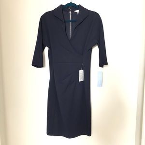 London times navy dress